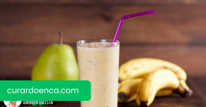 Remédio de pera e banana contra gastrite