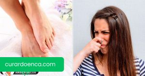 Prepare o seu próprio talco seco para eliminar o mau cheiro dos pés