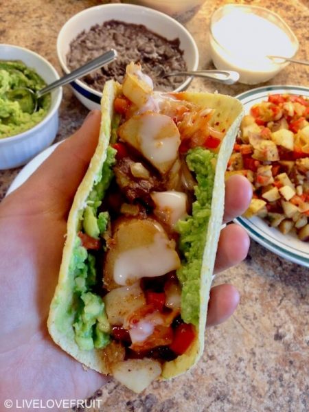 A melhor receita de tacos veganos