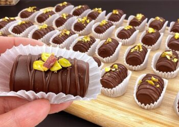 Sobremesa rápida e fácil para a sua família! Sem forno, sem farinha e sem ovos!