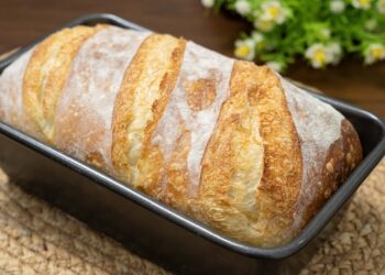 Diga adeus ao pão comprado! Receita rápida e sem amassar para iniciantes