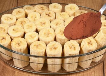 A sobremesa de banana que virou sucesso mundial! Não vai ao forno!