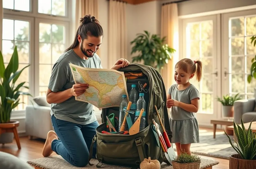 Planejando Férias na Natureza sem Dependência de Telas