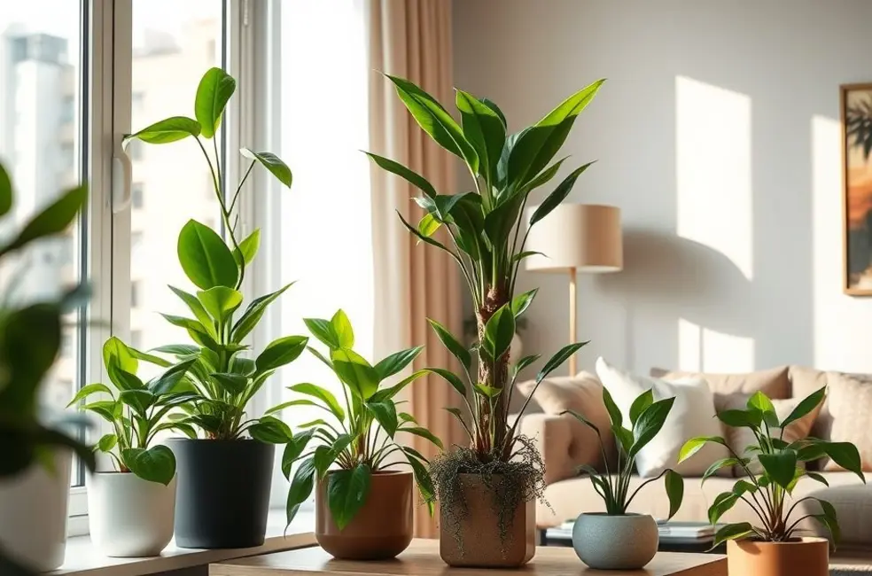 Escolhendo Plantas Fáceis de Cuidar para Seu Espaço Interno